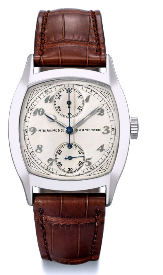Patek philippe 1928 single button chronograph clearance