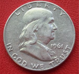 franklin silver half dollar