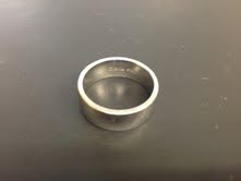 Platinum ring worth $750