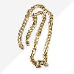 rolled gold necklace #2