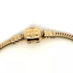 clasp of 14k gold bracelet