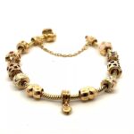 sell a 14k gold charm bracelet