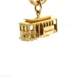 18k gold cable car
