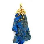 14k gold cat pendant