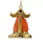 18k gold buddha